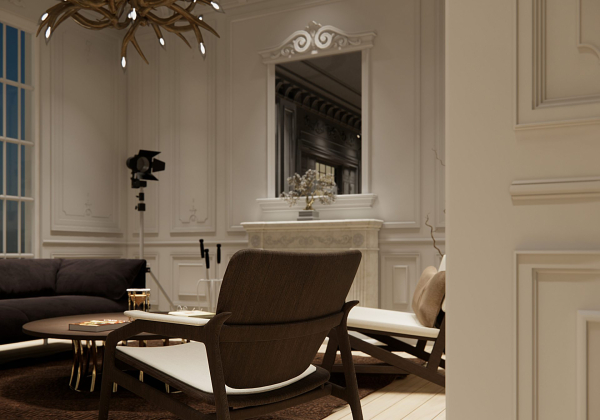 Living room Scene Sketchup  by Nguyen Tuan Anh 2