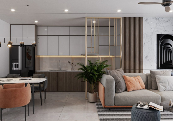 Livingroom Scene Sketchup  by Trong Thanh 1 scaled