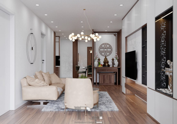 Interior Apartment Scene Sketchup  by Dang Nam Quang 1 scaled