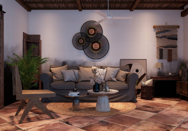 Living Room Interior Sketchup File