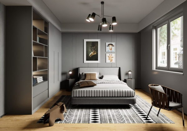Bedroom Scene Sketchup  by Quoc Vi Phan Phan 1 scaled