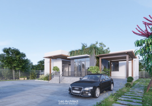 Exterior House Scene Sketchup  by LeoNguyen 1 scaled
