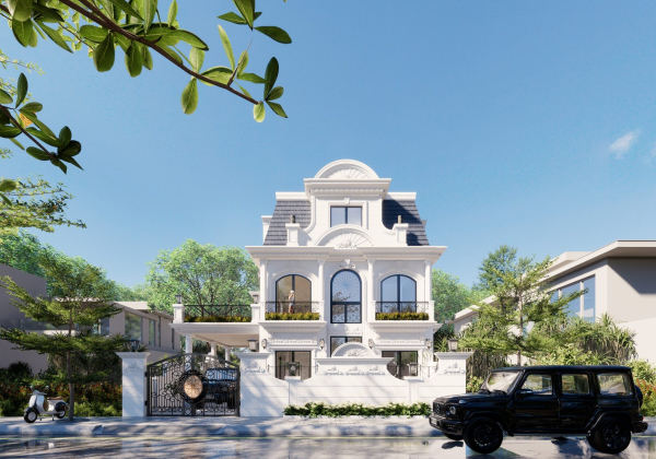 Villa Exterior Sketchup File