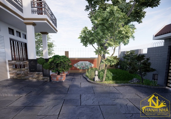 Garden Exterior Sketchup File