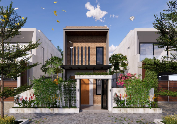 Exterior House Sketchup  by Le Sang 3