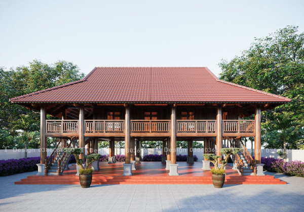 Stilt House Exterior Sketchup File