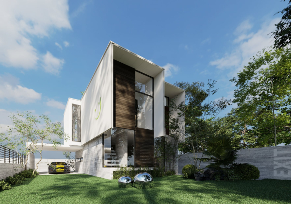 House Exterior Sketchup  by Quoc Vi Phan 2