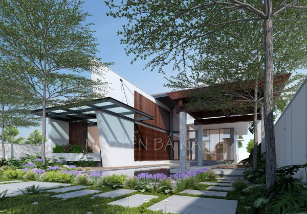 Exterior House Scene Sketchup  by Nguyen Ba Nam 1 scaled