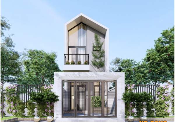 Exterior House Scene Sketchup  by Nguyen Huu Dieu 1 scaled