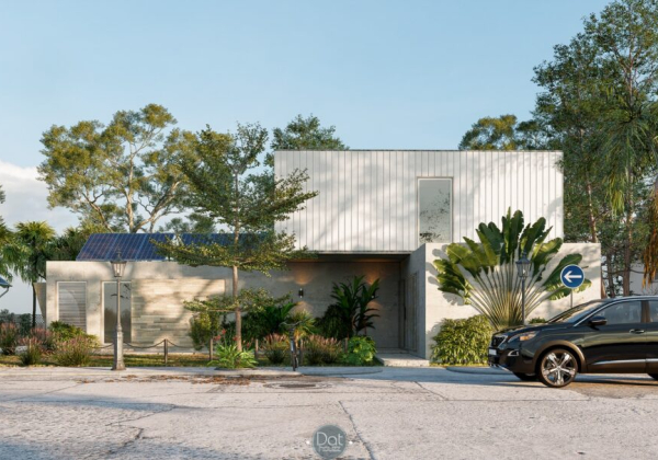 Exterior House Scene Sketchup  by DatHouzz 1 scaled