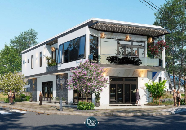 Exterior House Scene Sketchup  by DatHouzz 1 scaled