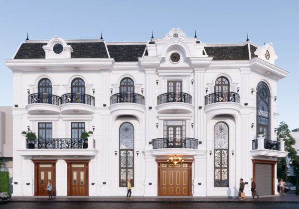 Exterior House Scene Sketchup  by Tuan Arc 1 scaled