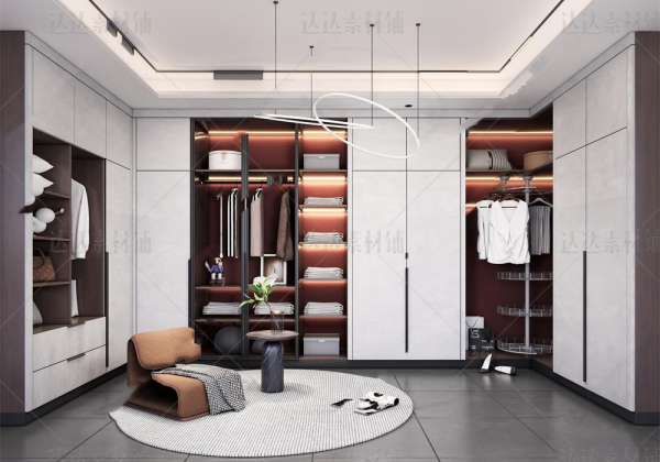Closet Wardrobe Sketchup  by Cuong Covua