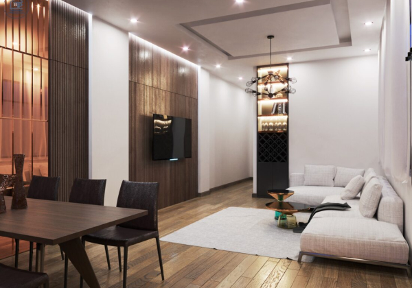 Living Kitchenroom Scene Sketchup  by TamLe 1 scaled