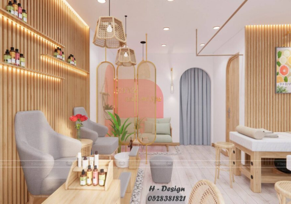 Interior Spa Scene Sketchup  by Hoang 1 scaled