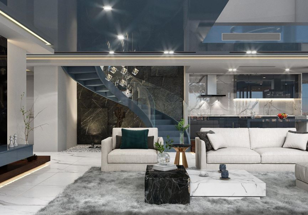 Livingroom Scene Sketchup  by TranHai 1