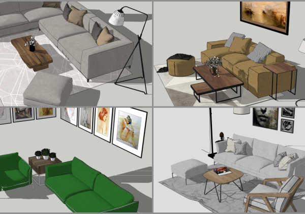 Sofa Sketchup File free download