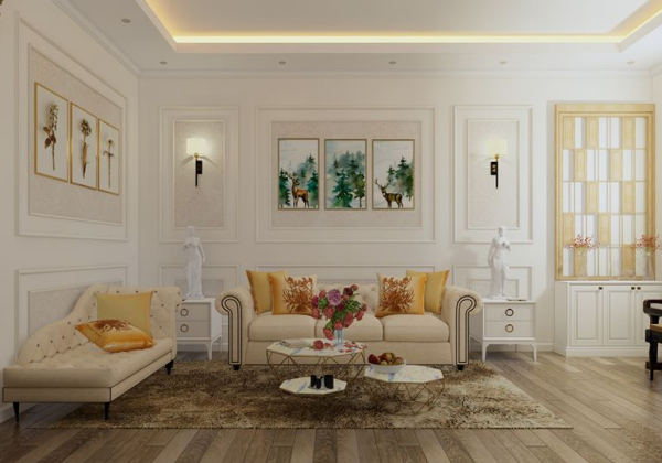 Living room Scene Sketchup  by DuongDuong