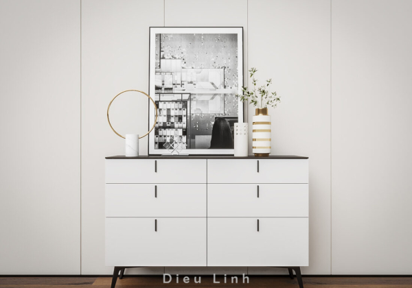 Display cabinet Sketchup  scaled