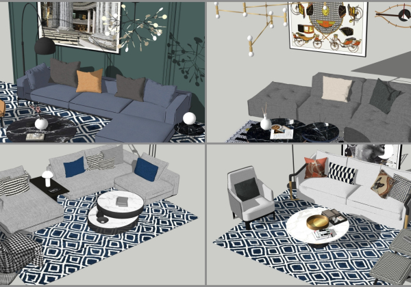 Sofa Sketchup File free download