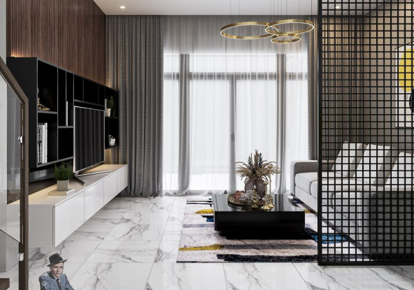 Livingroom Scene Sketchup  By Hoang Thang 1