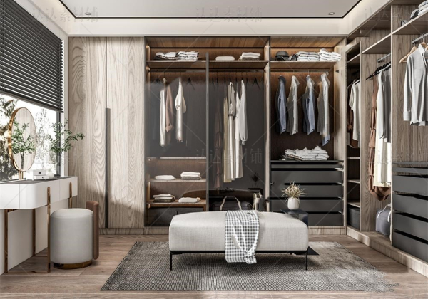 Closet Wardrobe Sketchup  by Cuong Covua