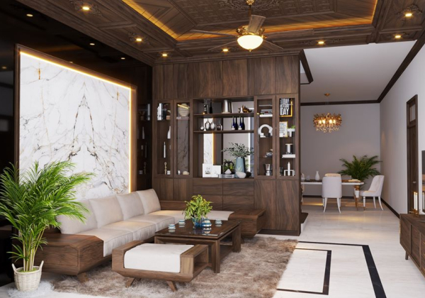 Livingroom Scene Sketchup  by TrongThanh 1