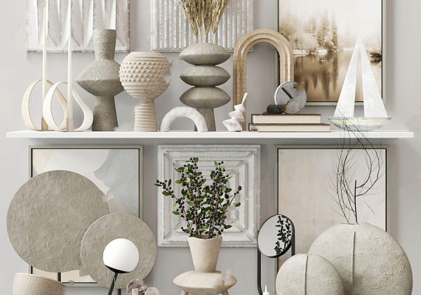 Decorative set Sketchup File
