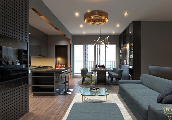 Livngroom Scene Sketchup  by Dai 2