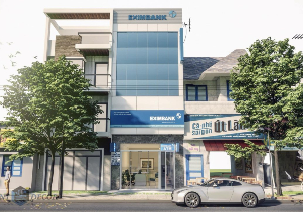 Exterior EximBank Scene Sketchup  by Nguyen Li 1 scaled