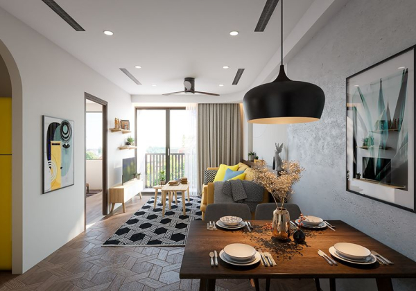 Livingroom Scene Sketchup  by Nguyen Hoang Thang 1