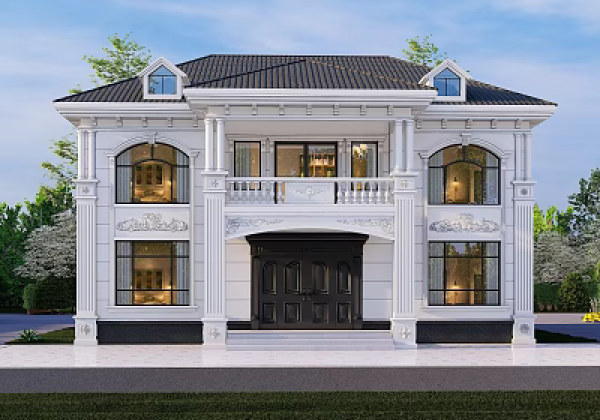 European style villa