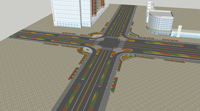 Street design, Urban landscape library