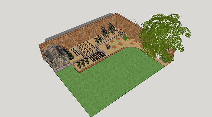 Urban landscape library, Trees 