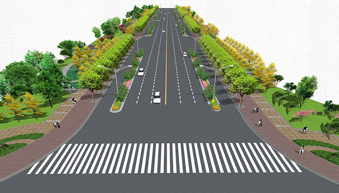 Street design, Urban landscape library