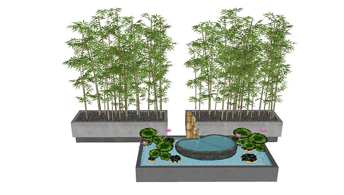 Urban landscape library, Trees 