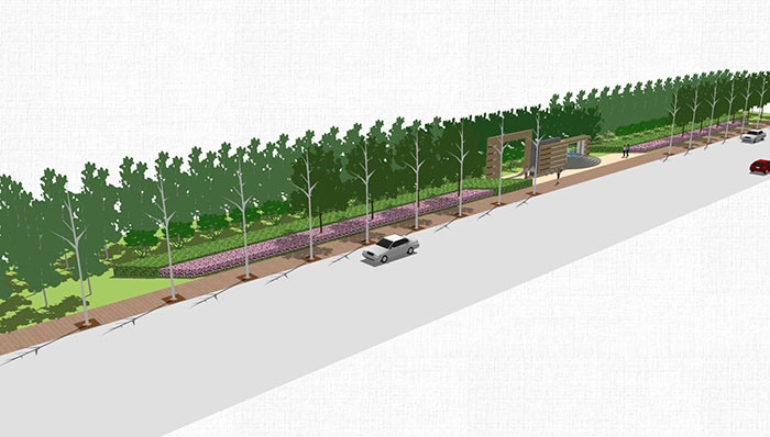 Street design, Urban landscape library