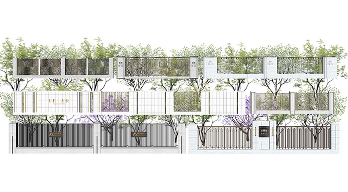Urban landscape library, Trees 