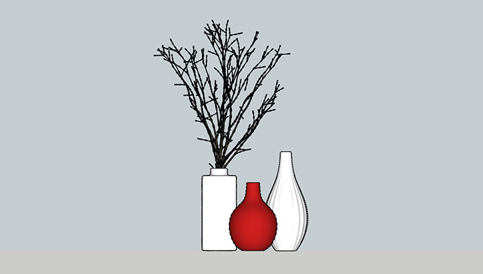 Home Decorating Sets library, Trees 