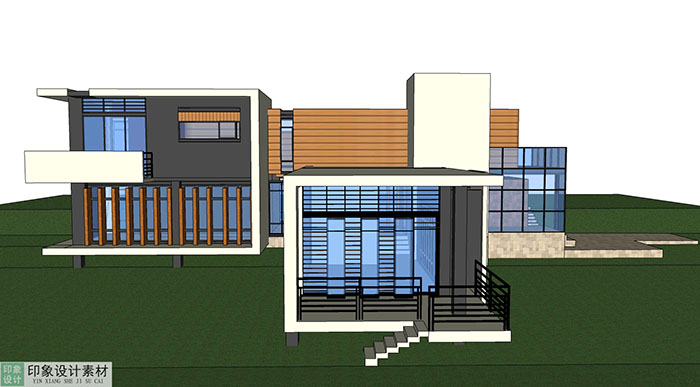 Adjacent houses, Townhouse design model 