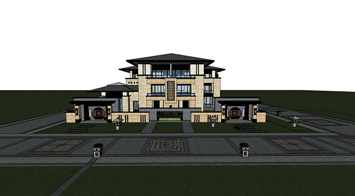 Villa house, Townhouse