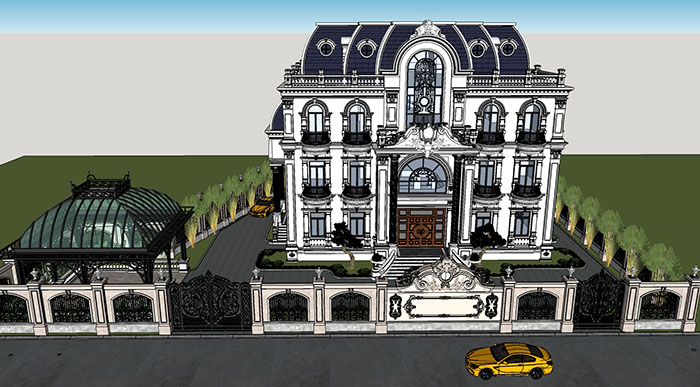 Villa house, Townhouse