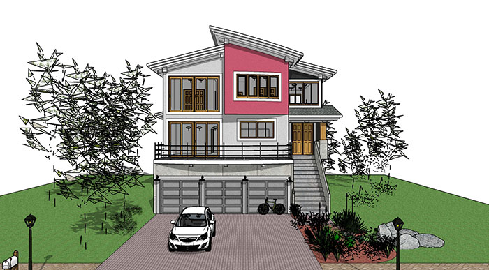 Villa house, Townhouse