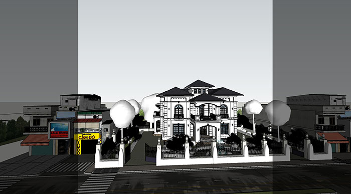 Villa house, Townhouse