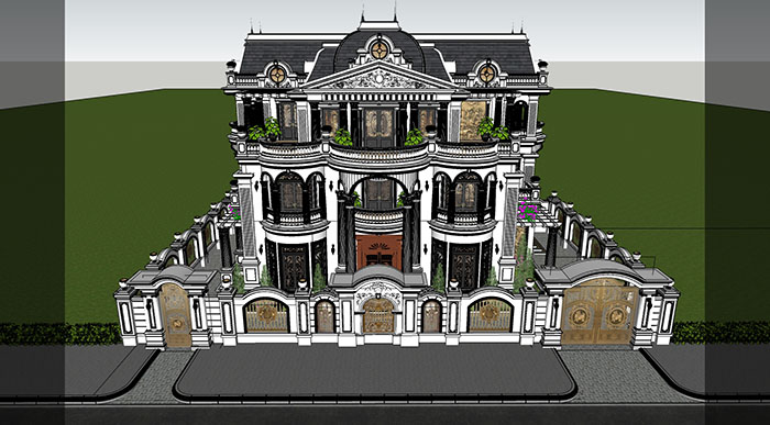 Villa house, Townhouse