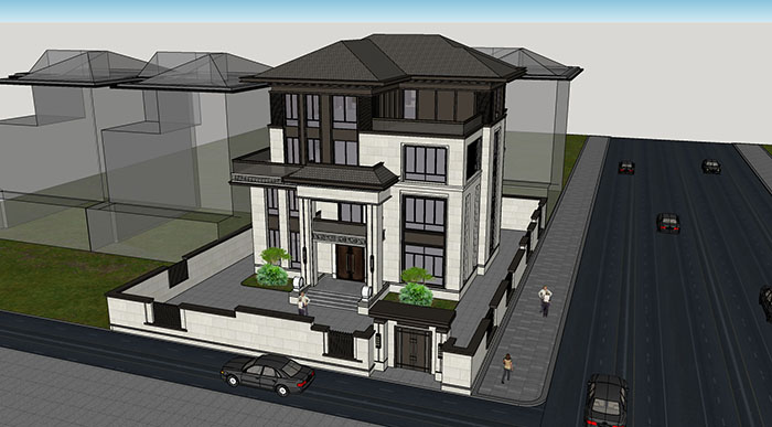 Villa house, Townhouse