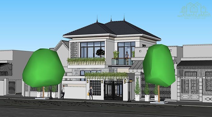 Villa house, Townhouse