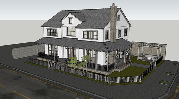 Villa house, Townhouse