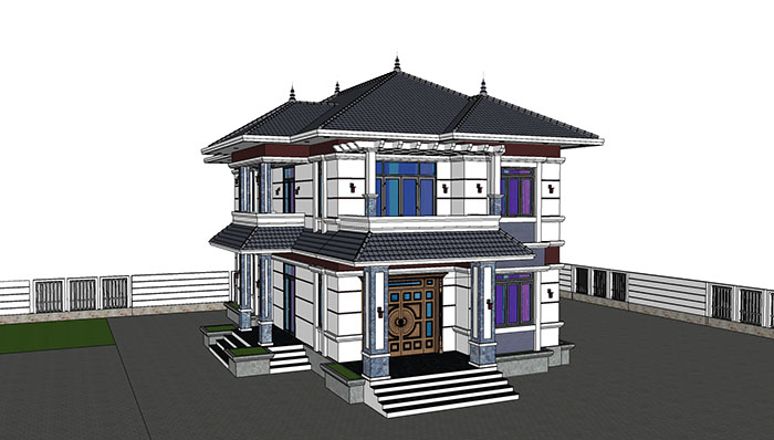 Villa house, Townhouse