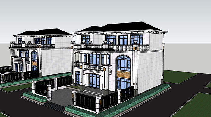 Villa house, Townhouse